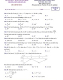 Đề KSCL ôn thi tốt nghiệp THPT năm 2023 môn Toán có đáp án - Trường THPT Thái Bình, Thái Bình (Lần 2)
