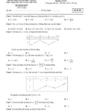 Đề thi thử THPT Quốc gia năm 2023 môn Toán có đáp án - Liên trường THPT Quảng Nam