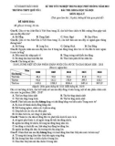 Đề thi thử tốt nghiệp THPT năm 2023 môn Địa lí có đáp án - Trường THPT Quế Võ 1, Bắc Ninh
