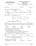 Đề thi thử tốt nghiệp THPT năm 2023 môn Toán có đáp án - Trường THPT Hàn Thuyên, Bắc Ninh (Lần 1)