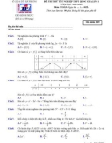 Đề thi thử tốt nghiệp THPT năm 2023 môn Toán - Trường THPT chuyên Trần Phú, Hải Phòng (Lần 1)