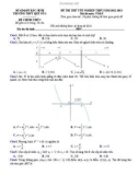 Đề thi thử tốt nghiệp THPT năm 2023 môn Toán có đáp án - Trường THPT Quế Võ 1, Bắc Ninh