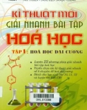 Giải bài tập Hóa học (Tập 1: Hóa đại cương): Phần 1