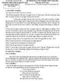 Đề thi thử tốt nghiệp THPT năm 2022 môn Ngữ văn có đáp án - Trường THPT thị xã Quảng Trị