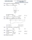 Đề thi thử tốt nghiệp THPT năm 2022 môn Toán - Trường THPT Xuân Đỉnh