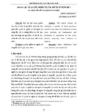 Pháp luật về quyền, nghĩa vụ của người sử dụng đất và một số kiến nghị hoàn thiện