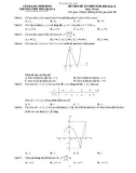 Đề thi thử tốt nghiệp THPT năm 2022 môn Toán có đáp án - Trường THPT Nho Quan A (Lần 1)