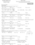 Đề thi thử tốt nghiệp THPT năm 2022 môn Toán có đáp án - Sở GD&ĐT Hà Tĩnh (Lần 3)