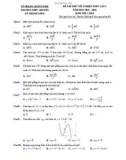 Đề thi thử tốt nghiệp THPT năm 2022 môn Toán - Trường THPT chuyên Lê Thánh Tông (Lần 1)