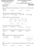 Đề thi thử tốt nghiệp THPT năm 2022 môn Toán có đáp án - Sở GD&ĐT Hà Tĩnh (Lần 6)