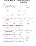 Đề thi thử tốt nghiệp THPT năm 2022 môn Toán có đáp án - Trường THPT Trần Thị Tâm