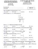Đề thi thử tốt nghiệp THPT năm 2022 môn Toán có đáp án - Trường THPT Phan Đình Phùng (Lần 1)
