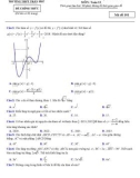 Đề KSCL ôn thi tốt nghiệp THPT năm 2022 môn Toán có đáp án - Trường THPT Trần Phú (Lần 1)