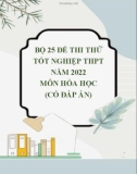 Bộ 25 đề thi thử tốt nghiệp THPT năm 2022 môn Hóa học (Có đáp án)