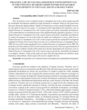 Policies, law on natural resource consumption tax in the context of green growth for sustainable development in Vietnam: Issues and solutions