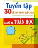 Bộ 30 đề thi Tóa học THPT Quốc gia