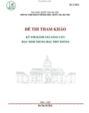 Đề thi mẫu kỳ thi đánh giá năng lực năm 2021 - Đại học Quốc gia Hà Nội