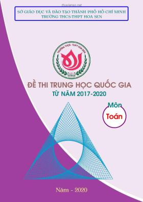 Tổng hợp đề thi THPT Quốc gia môn Toán các năm