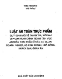 Quy định mới về thanh tra, xử phạt vi phạm hành chính trong lĩnh vực an toàn thực phẩm ở các cơ quan, doanh nghiệp, hộ kinh doanh, nhà hàng, khách sạn, quán ăn: Phần 1