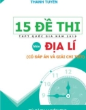 15 đề thi THPT Quốc gia 2019 môn Địa lí (Có đáp án và giải chi tiết)