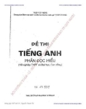 Cấu trúc đề thi tiếng Anh phần đọc hiểu: Phần 1