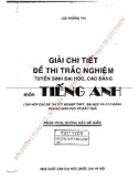 Hướng dẫn giải chi tiết đề thi trắc nghiệm tuyển sinh đại học cao đẳng môn tiếng Anh: Phần 1