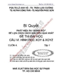 bí quyết phát hiện ra manh mối để lựa chọn cách giải hiệu quả nhất đề thi đại học (quyển 4 - tập 1): phần 1 - nxb Đại học sư phạm thành phố hồ chí minh