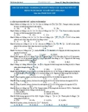 110 câu hỏi trắc nghiệm lí thuyết phần cấu tạo nguyên tử - Bảng tuần hoàn và liên kết hóa học