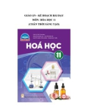 Giáo án môn Hóa học lớp 11 (Sách Chân trời sáng tạo)