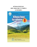 Giáo án môn Khoa học tự nhiên lớp 8 (Sách Cánh diều)