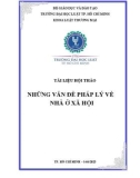 Tài liệu hội thảo: Những vấn đề pháp lý về nhà ở xã hội - ĐH Luật TP. Hồ Chí Minh