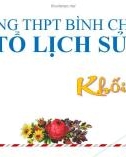 Bài giảng Lịch sử lớp 12 bài 6: Nước Mỹ - Trường THPT Bình Chánh