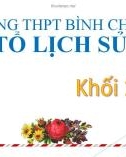 Bài giảng Lịch sử lớp 12 bài 18: Những năm đầu của cuộc kháng chiến toàn quốc chống Pháp ( 1946-1950) - Trường THPT Bình Chánh