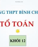 Bài giảng Hình học lớp 12: Luyện tập Thể tích khối đa diện - Trường THPT Bình Chánh