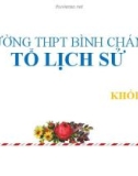 Bài giảng Lịch sử lớp 11 bài 4: Các nước Đông Nam Á (Cuối TK XIX - đầu TK XX) - Trường THPT Bình Chánh