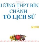 Bài giảng Lịch sử lớp 11 bài 3: Trung Quốc - Trường THPT Bình Chánh