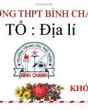 Bài giảng Địa lí lớp 11 bài 6: Hợp chúng quốc Hoa Kì (Tiết 1) - Trường THPT Bình Chánh