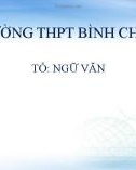 Bài giảng Ngữ văn lớp 10: Chiến thắng Mtao-Mxây (Trích Đăm San - Sử thi Tây Nguyên) - Trường THPT Bình Chánh