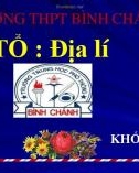 Bài giảng Địa lí lớp 10 bài 8: Tác động của nội lực đến địa hình bề mặt trái đất - Trường THPT Bình Chánh