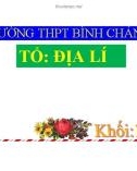 Bài giảng Địa lí lớp 10 bài 23: Cơ cấu dân số - Trường THPT Bình Chánh