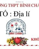 Bài giảng Địa lí lớp 10: Tìm hiểu về khí quyển, khí áp. Sự phân bố nhiệt độ không khí, khí áp trên trái đất. Một số loại gió chính