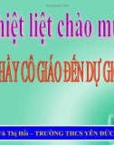 Bài giảng Hình học lớp 9 bài 2: Liên hệ giữa cung và dây