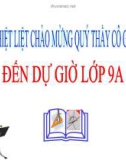 Bài giảng Hình học lớp 9 bài 6: Tính chất của hai tiếp tuyến cắt nhau