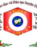 Bài giảng Toán lớp 4: Giây, thế kỉ - Nguyễn Thị Thanh Nhàn