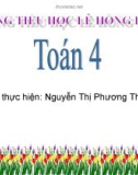 Bài giảng Toán lớp 4: Ôn tập các số đến 100 000 (tiếp theo)