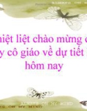 Bài giảng Mầm non: Cho trẻ làm quen với tác phẩm văn học - Nguyễn Thị Tân