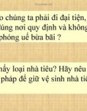 Bài giảng Tự nhiên xã hội lớp 3: Vệ sinh môi trường - Vũ Thị Kim Ngọc