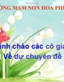 Bài giảng Mầm non: Đề tài - Hạt gạo của ba