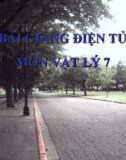 Bài giảng Vật lí lớp 7 bài 14: Phản xạ âm - tiếng vang