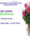 Bài giảng Mầm non: Chủ đề - Cả nhà thương nhau